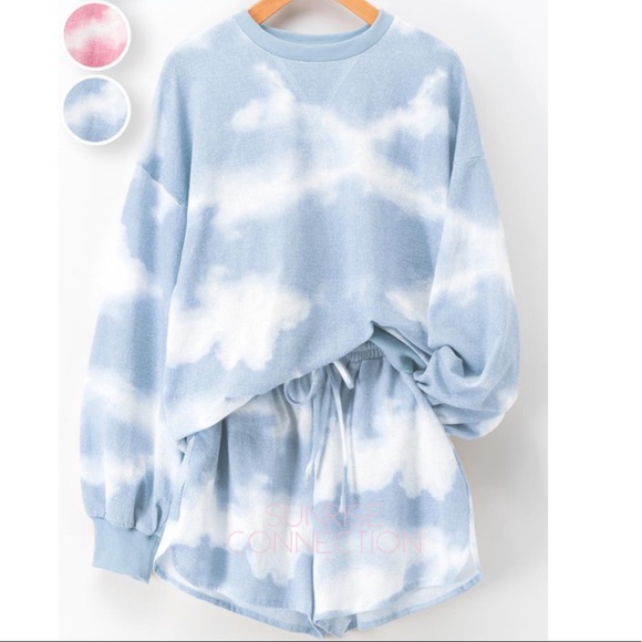 Tops - Last 1 Tie Dye Sweats Set